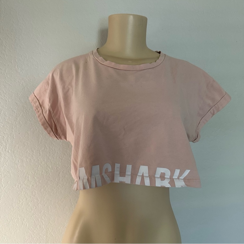 🦈 Gymshark Fraction Crop Top Shirt